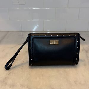 Kate Spade Helena Street Yulie Studded Leather Clutch Bag